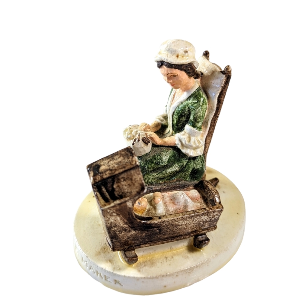 Sebastian Miniature Colonial Lace Maker 173 Vintage By Prescott W. Baston